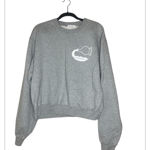 GOODAMERICAN AQUARIUS BOYFRIEND
SWEATSHIRT SIZE 3 (L) - Picture 6 of 7